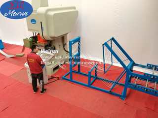 Cross Razor Wire, CBT 60, CBT65 Stainless Steel Razor Barbed Wire Making Machine 