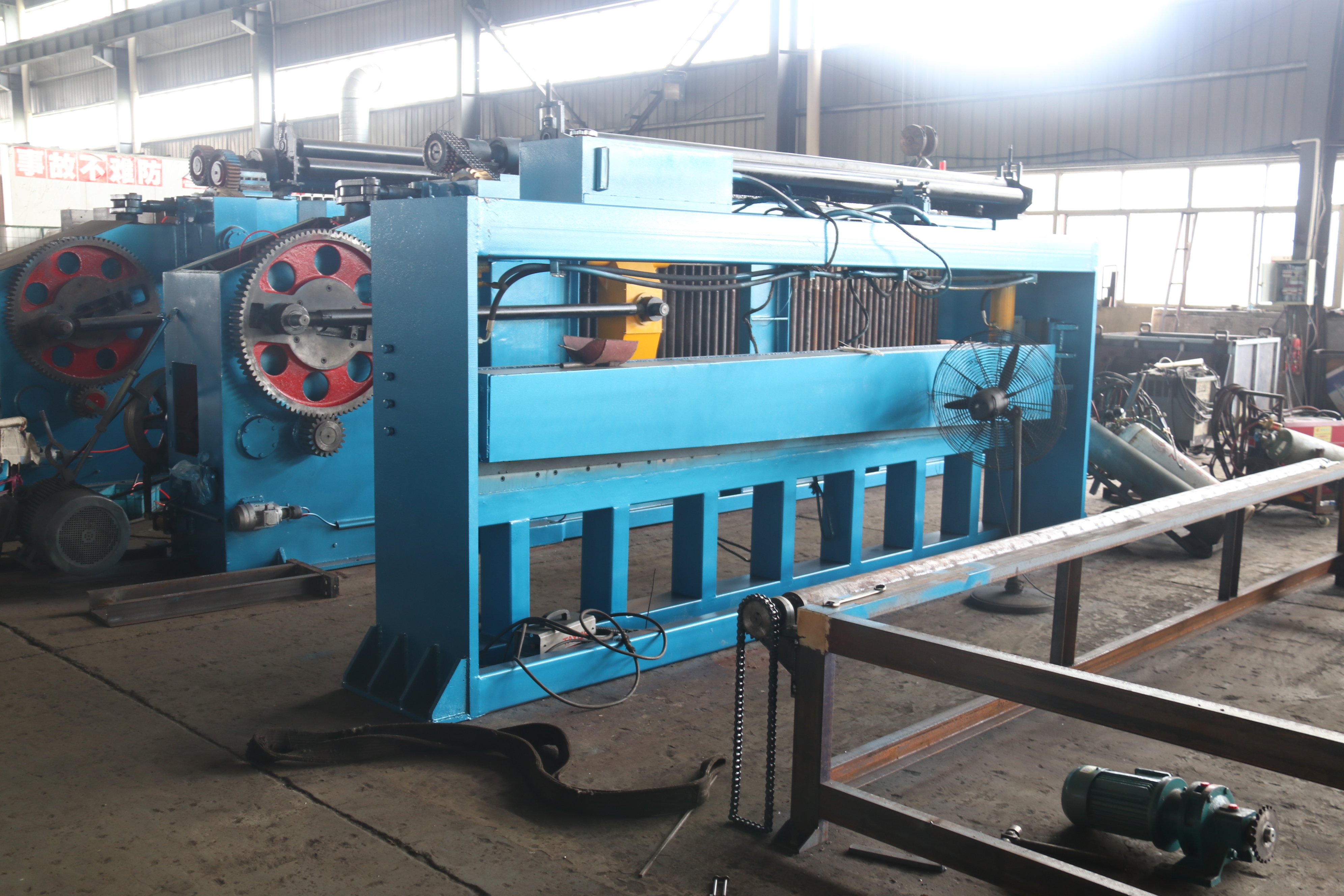 4300mm Width New Double Gabion Box Machine/Gabion Wire Mesh Machine