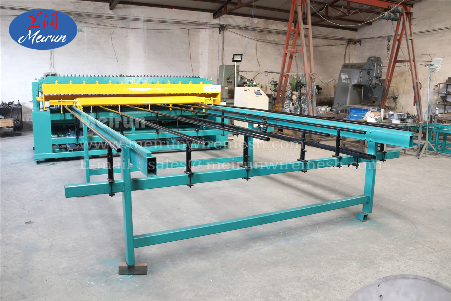 Hebei Meirun Hot Sales High Security Prison Fence 358 Anti-climb Wire Mesh Fencing Machine