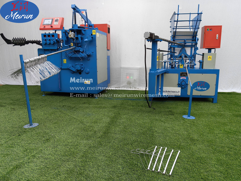 Galvanized Wire Coated Hanger Making Machine 