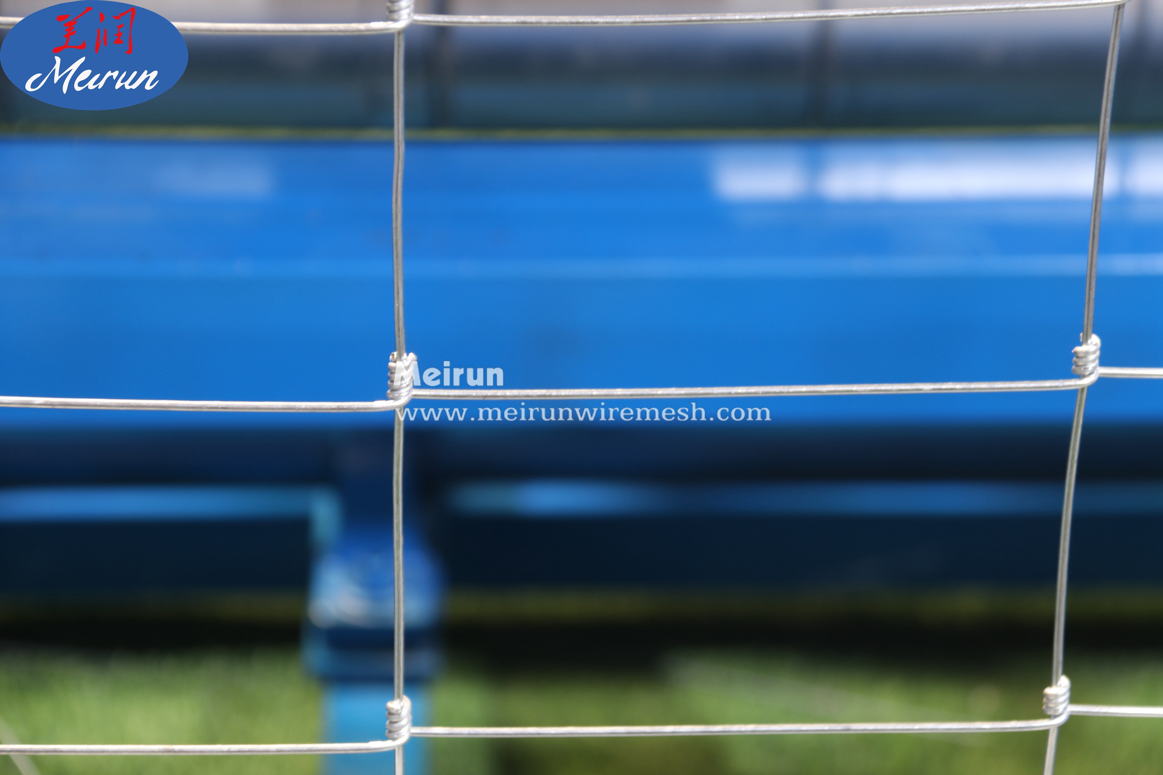 Width 2.5 m Automatic Fixed Knot Cattle Fence Making Equipment/Hinge Joint Field Fence Machine 