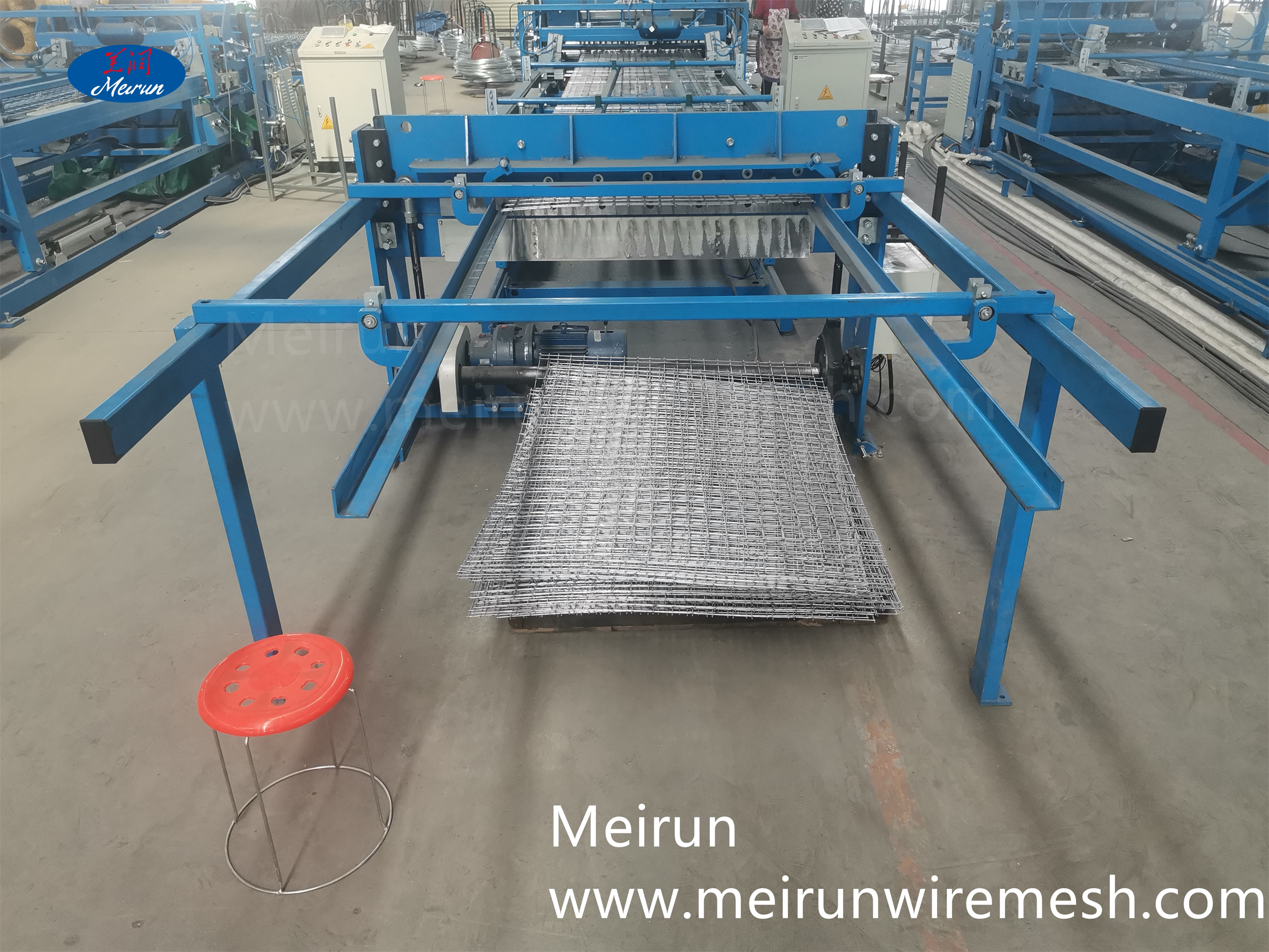 Welded Wire Mesh Panels And Pieces Making Machine 