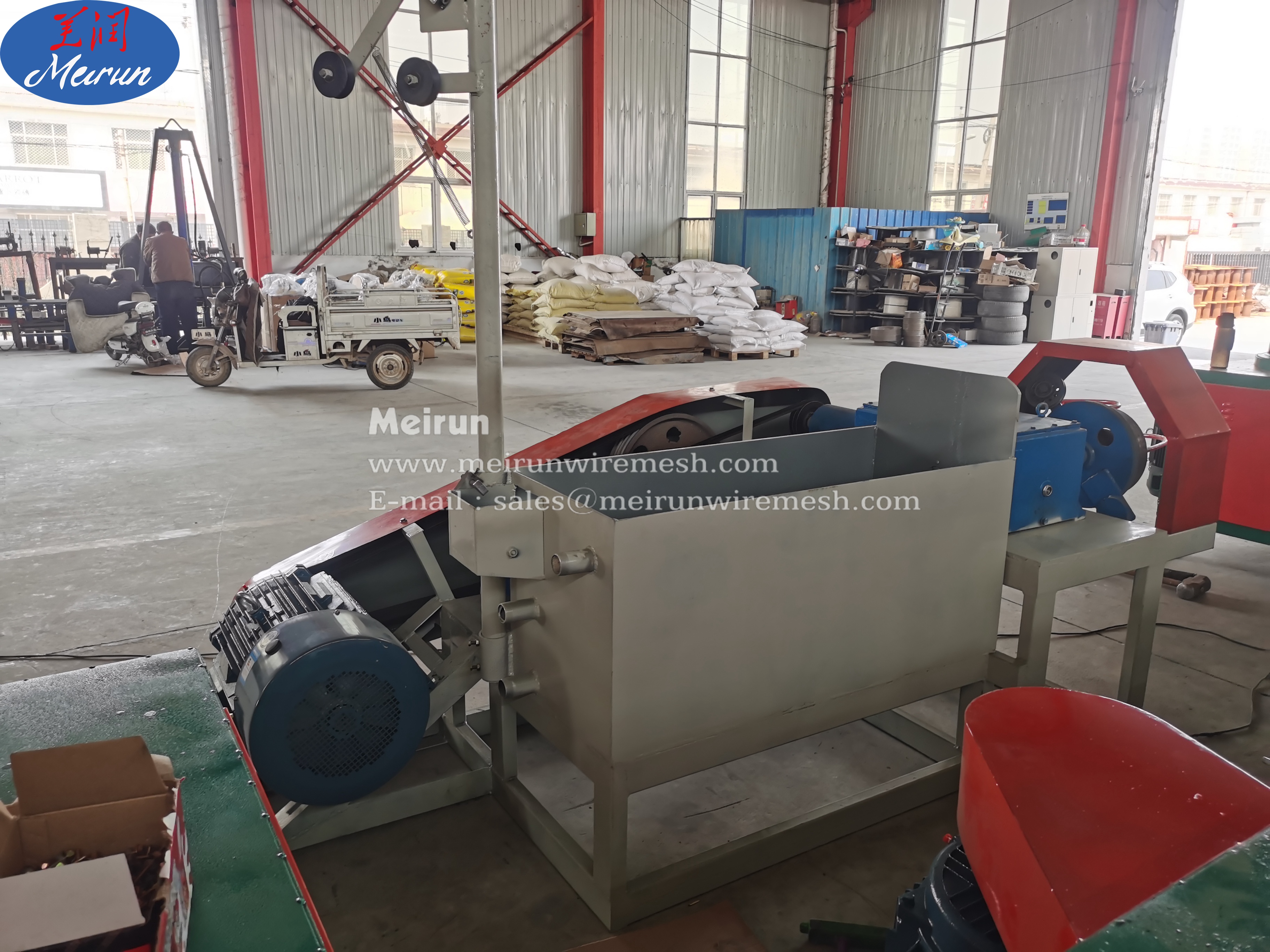Water Tank Wire Drawing Making Machine 