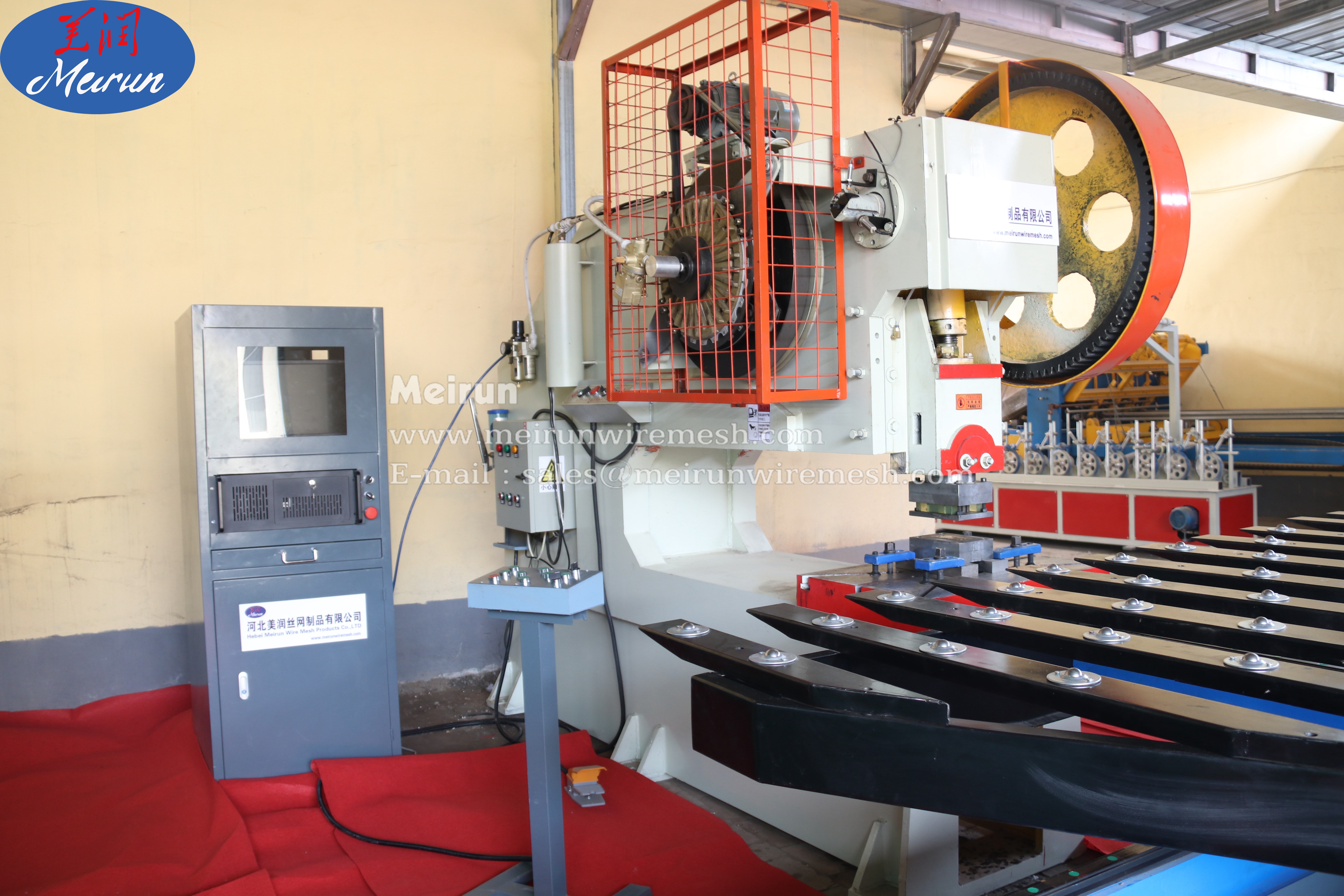 Best Service High Quality CNC Metal Mesh Machine Punching Hole Mesh Metal Sheet Perforating Machine