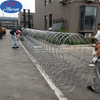 Mobile Security Barriers-Razor Wire Rapid Deployment Trailer with Automatic Recovery Function