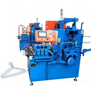 High Speed Clothes Hanger Forming Machine for PVC Coated Wire Suit Hanger with Notches