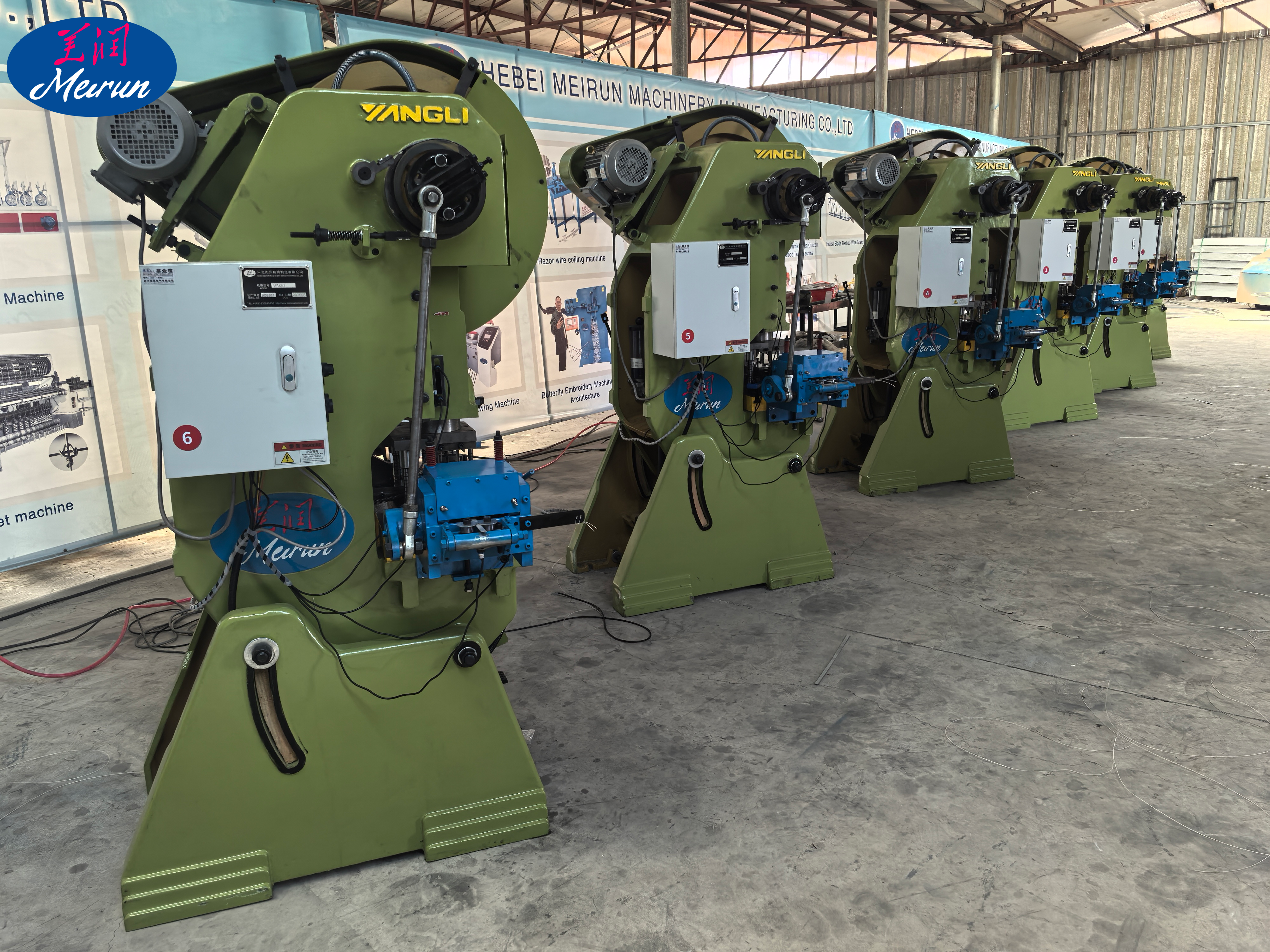 Galvanized Steel Clips Machine for Razor Wire and Welded Gabion Box