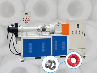Industrial PVC Wire Coating Extrusion Machine for Iron Wire & Galvanized Wire Processing