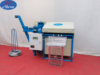 Factory Price Stainless Steel Material Double Loop Rebar Wire Machine 