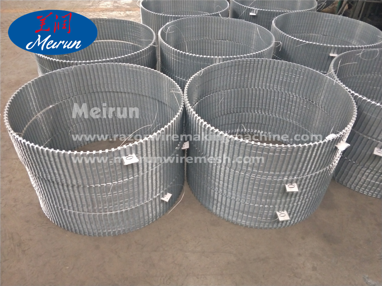 Barbed Wire Razor Fence Making Machine 