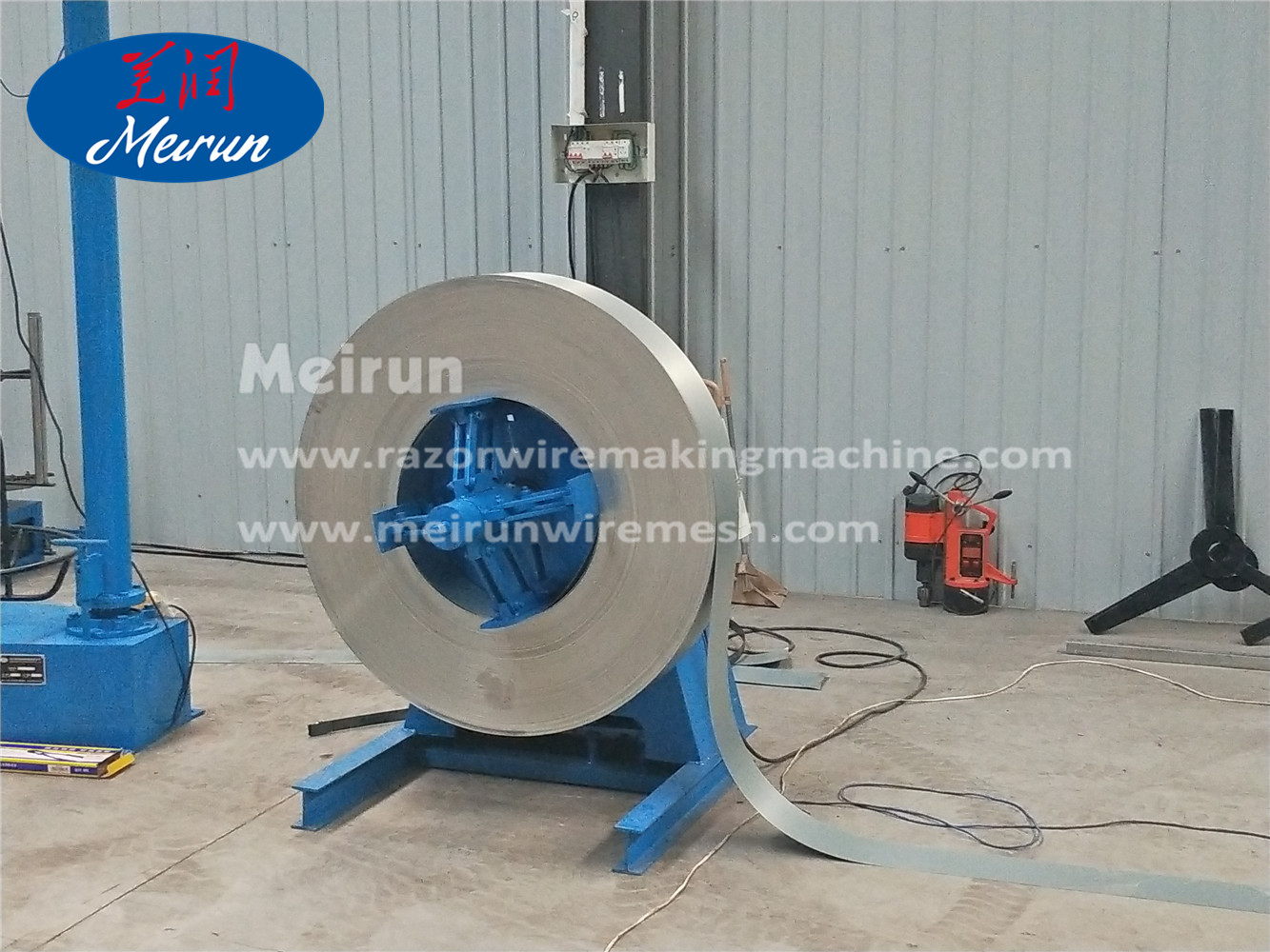 Barbed Wire Clips Razor Wire Fence Machine