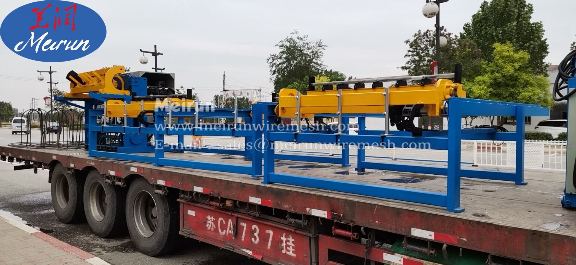 Automatic Fence Welded Wire Mesh Machine