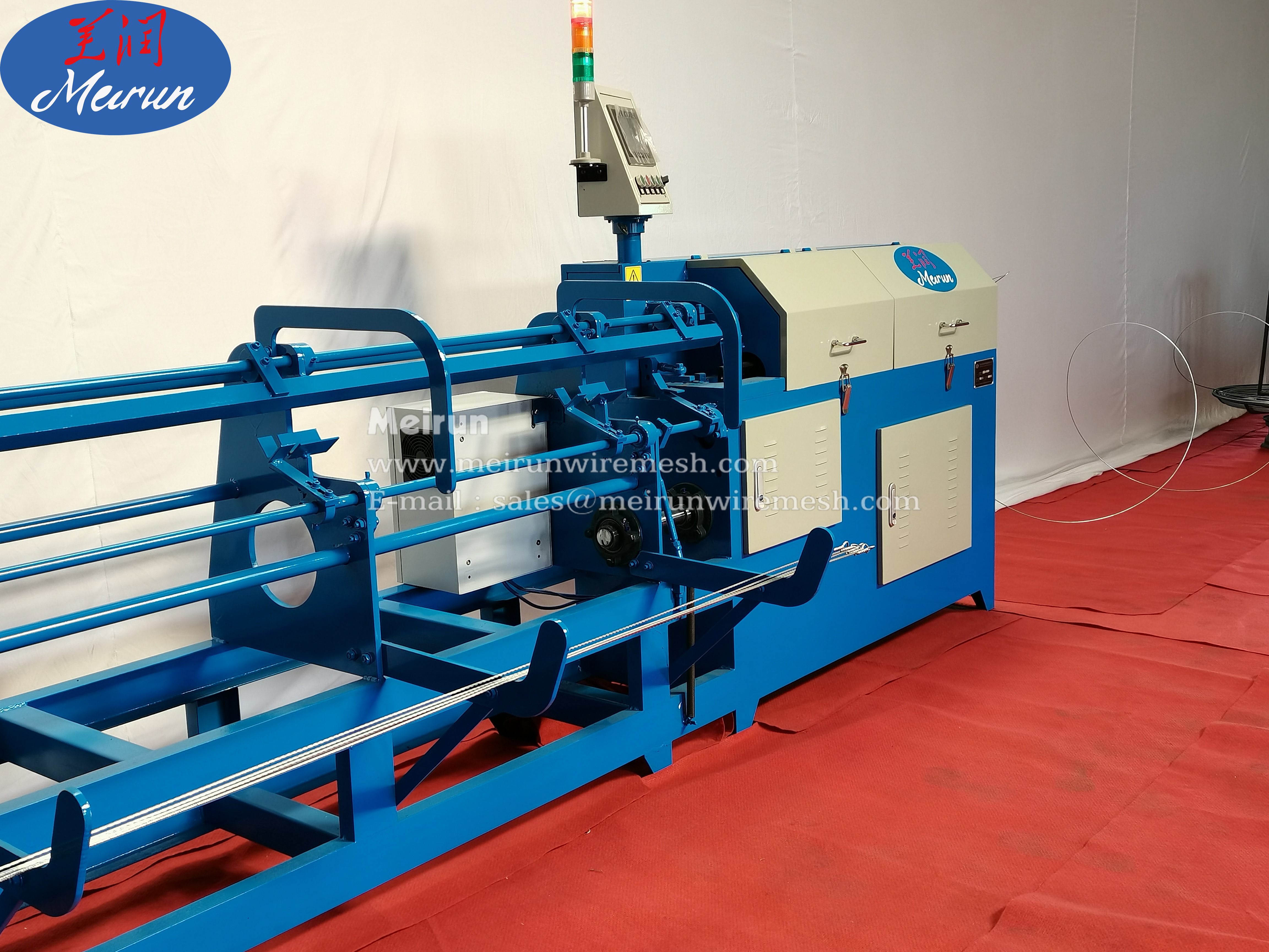 Single Loop Cotton Bale Wire Ties Making Machine