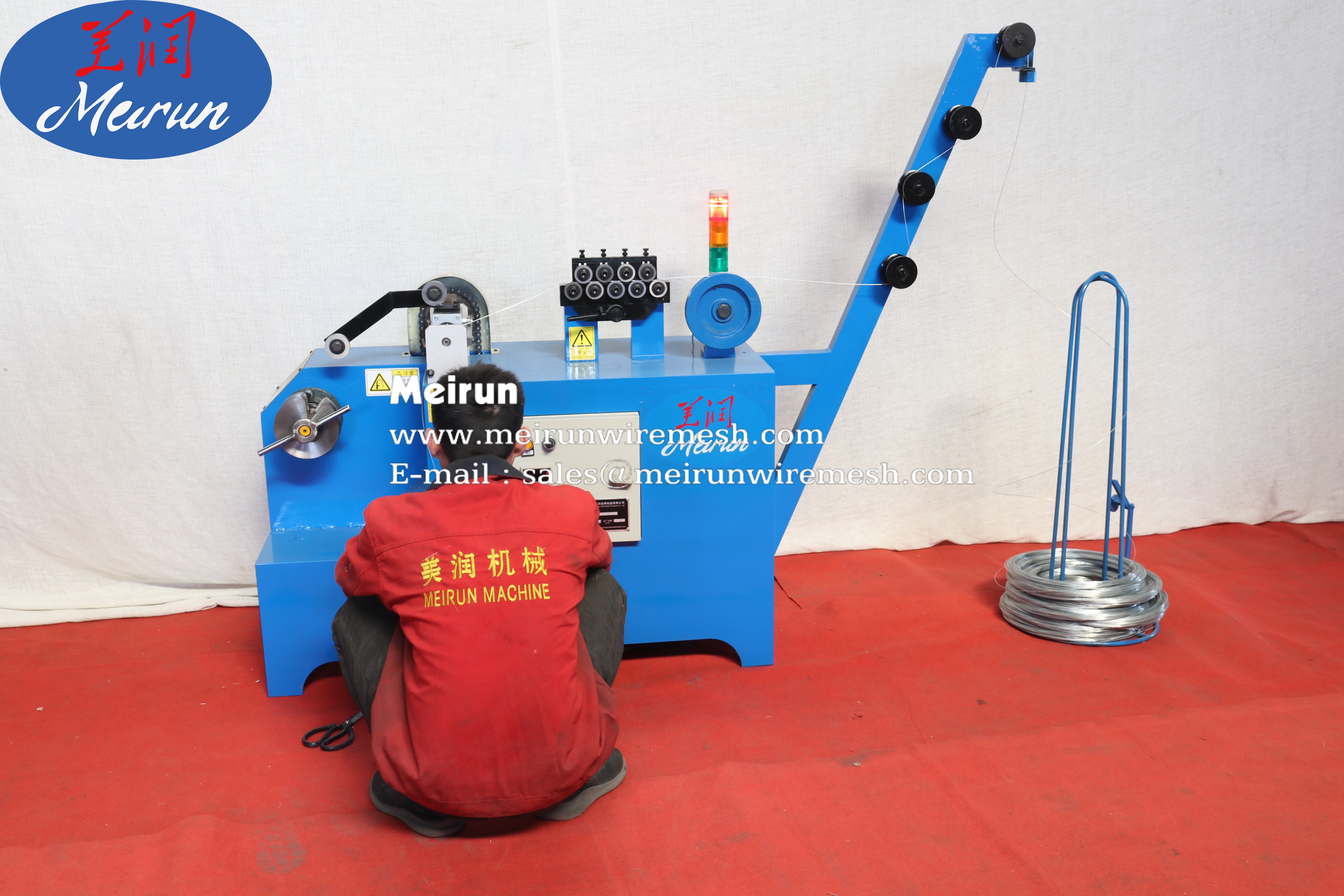 Small Coils of Galvanized Wire Black Annealed Wire Making Machine