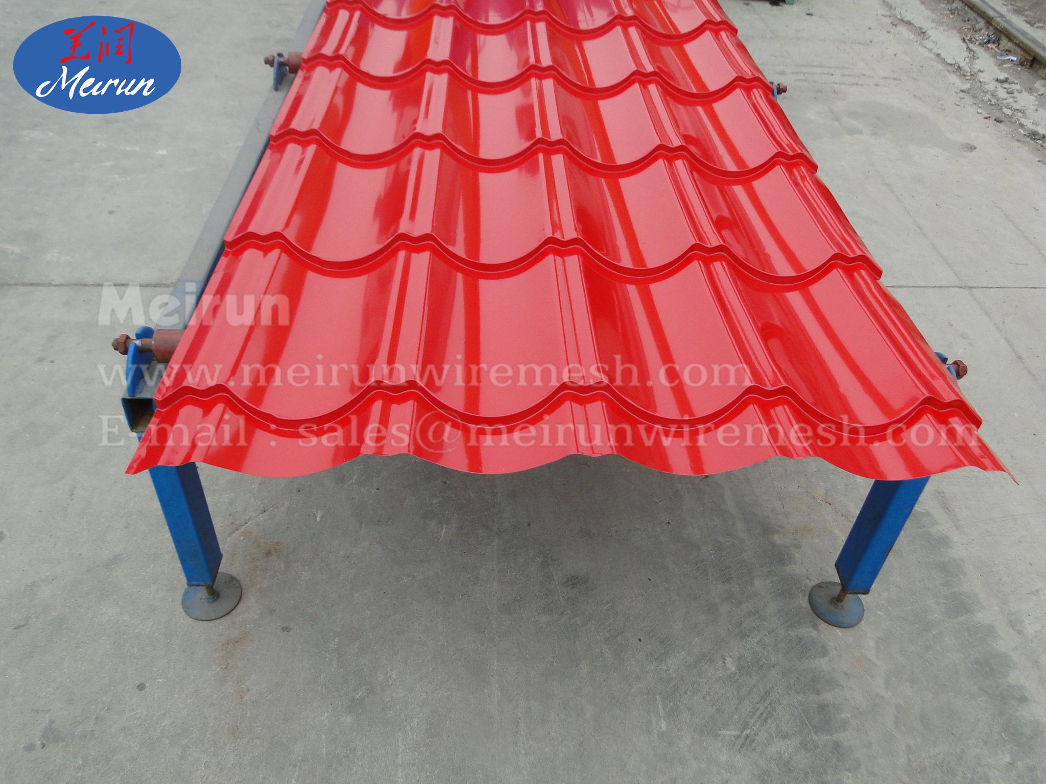 Bending Roof Construction Equipment Color Steel Plate Corrugated 