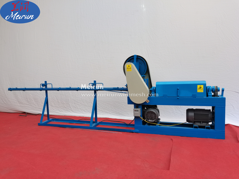 Galvanized Wire Straighten And Cutting Making Machine 
