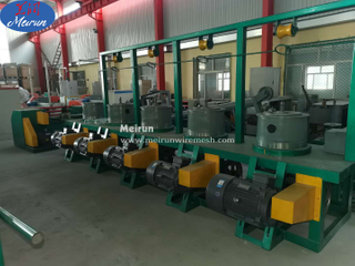 High Speed Straight Line Copper And Steel Cable Or Wire Drawing Machine