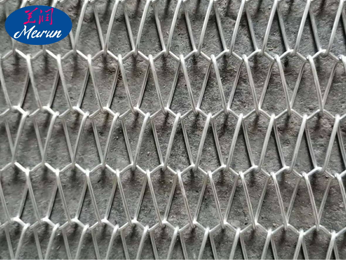 0.8mm-4.0mm Conveyor Belt Metal Mesh Making Machine