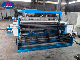 Variable Speed Crimped Wire Mesh Loom Machine for Architectural Protection &Fence Production
