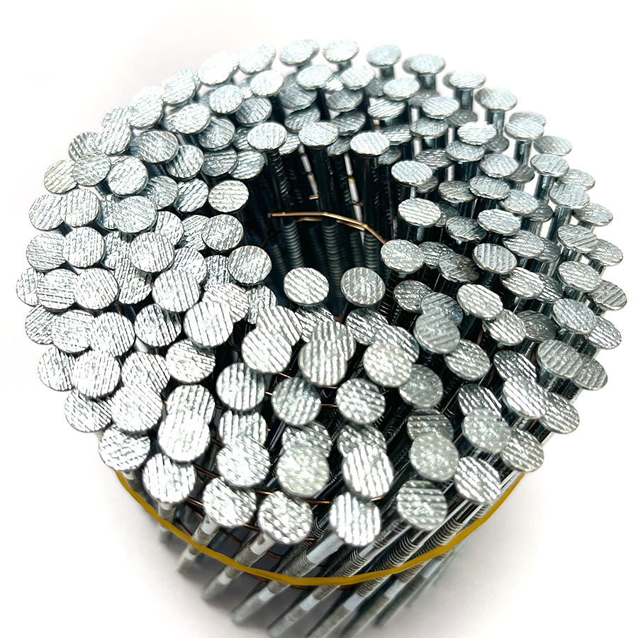 Detalye ng ulo ng galvanized coil siding nail