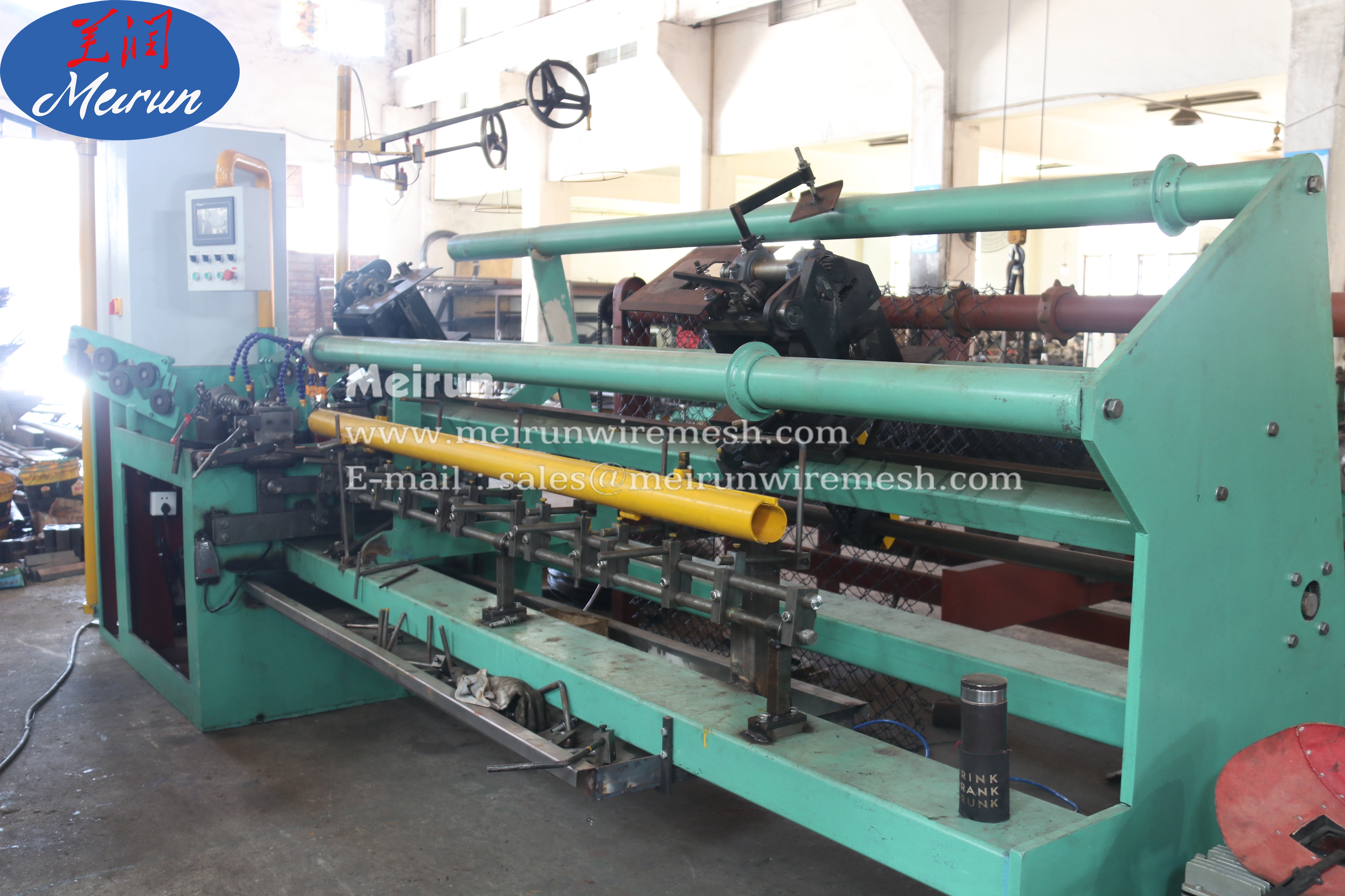 Chain Link Fence Wire Machine