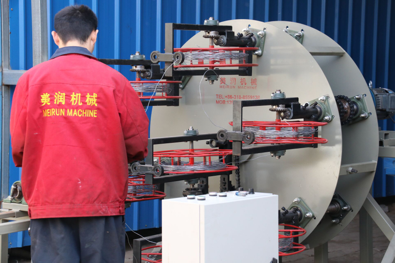 High Speed Steel Wire Stranding Coiling Machine