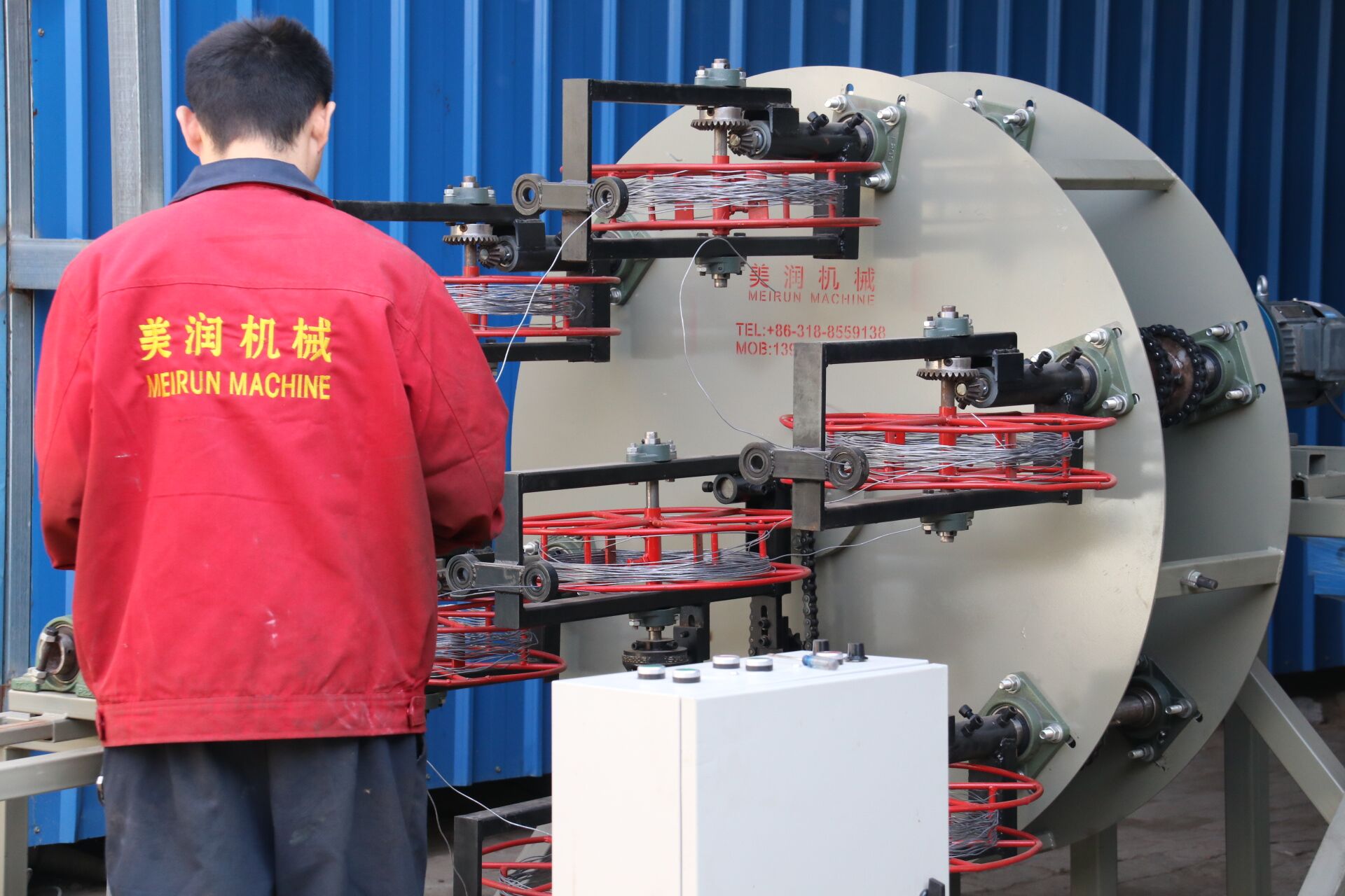 Steel Wire Stranding Coiling Machine