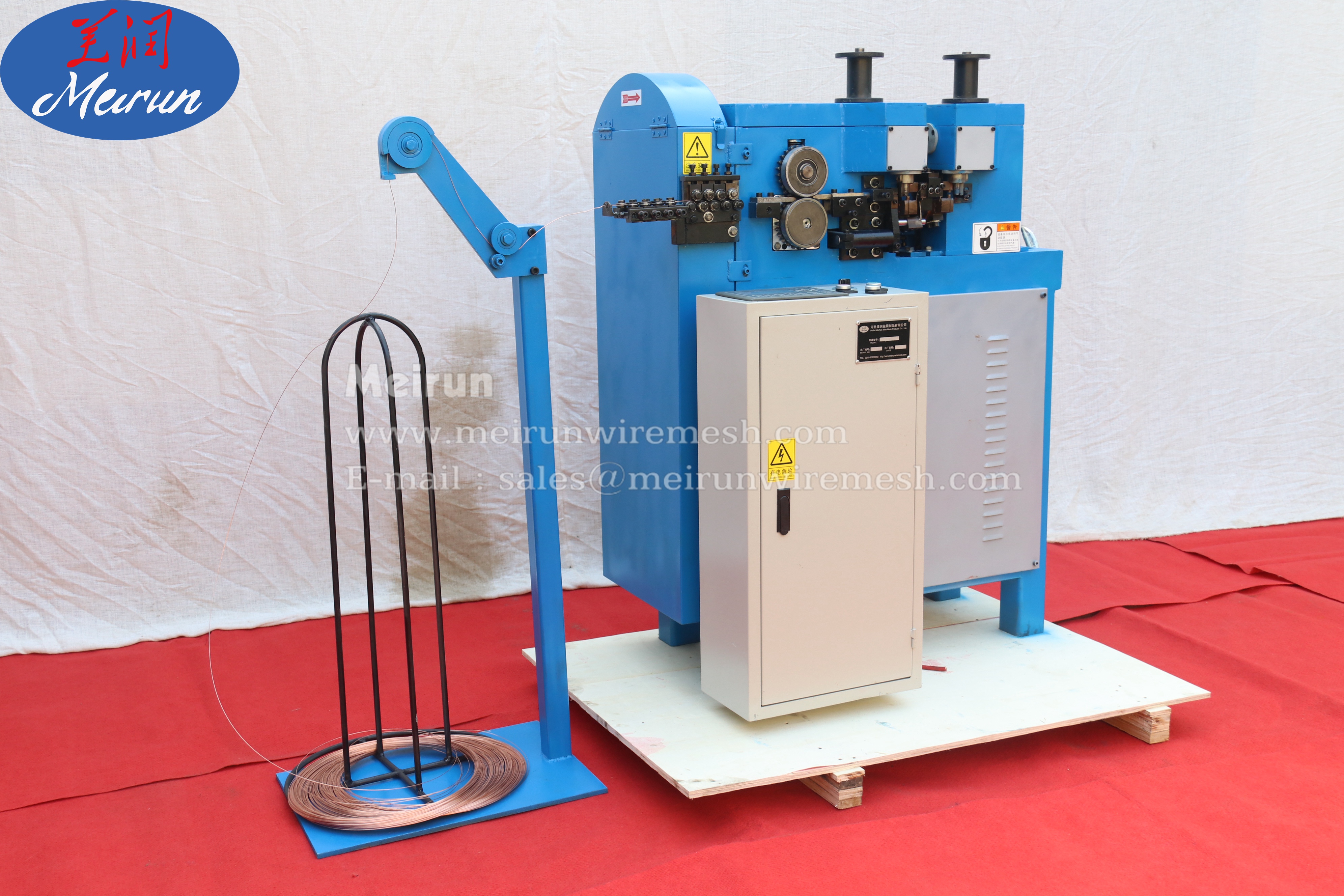 Double Loop Wire Tie Manufacturing Machine 