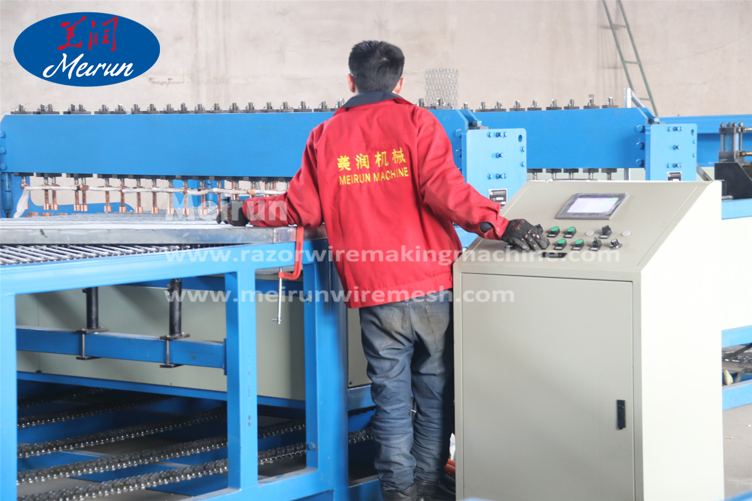 Best Quality Professional Factory Supply Razor Barbed Wire Fence Welded Machine