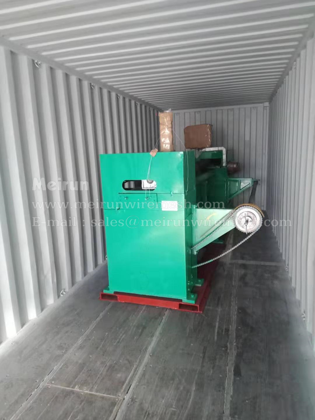 Automatic Hexagonal Gabion Box Wire Mesh Machine