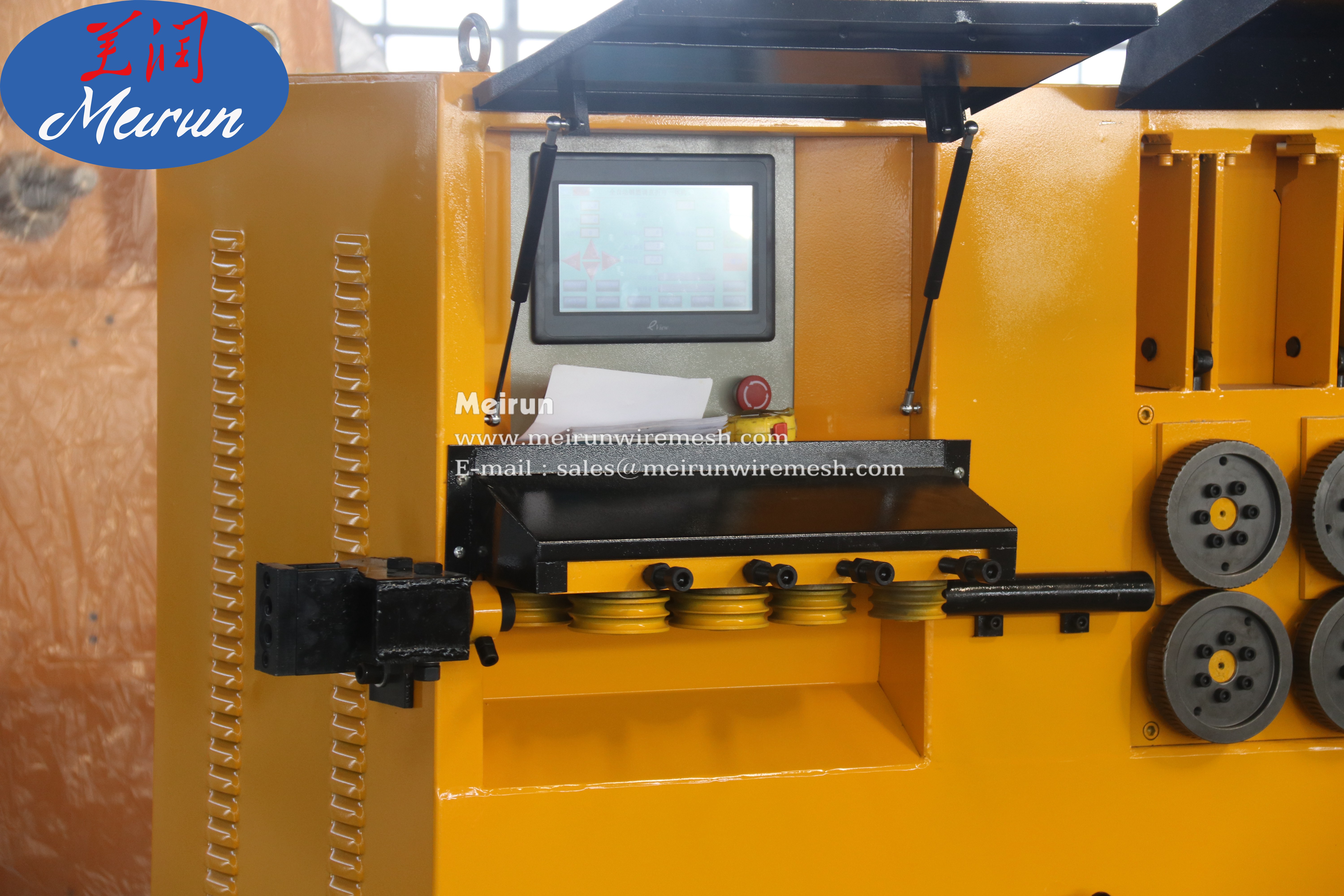 Factory Price CNC Automatic 4-12mm Steel Wire Stirrup Bender 
