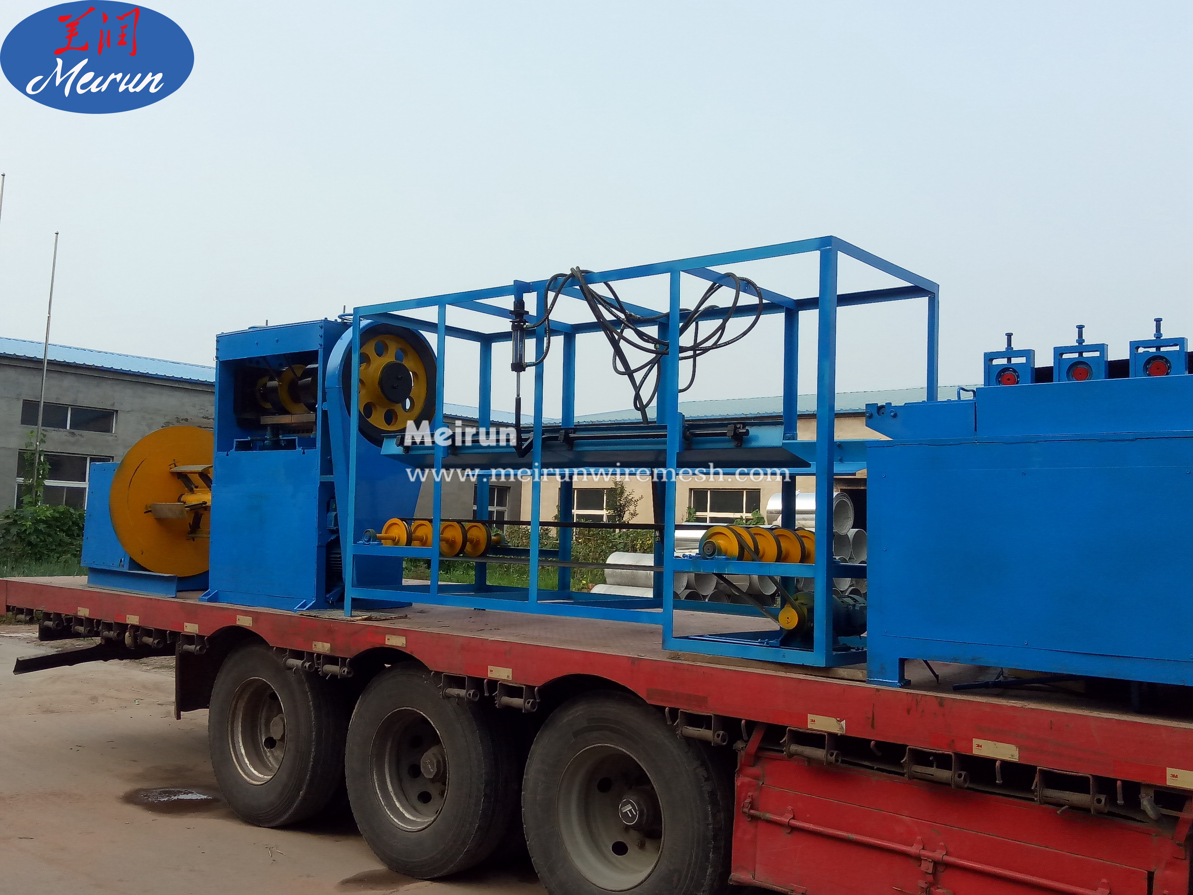 Expanded Metal Mesh Rib Lath Making Machine 