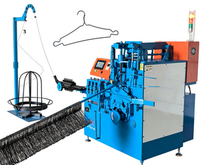 PVC Coated Wire Hanger Production Line-Professional Clothes Hanger Making Equipment 