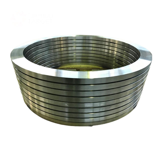 Rolled Forged Aluminum Ring with A Degree for Crack Detection