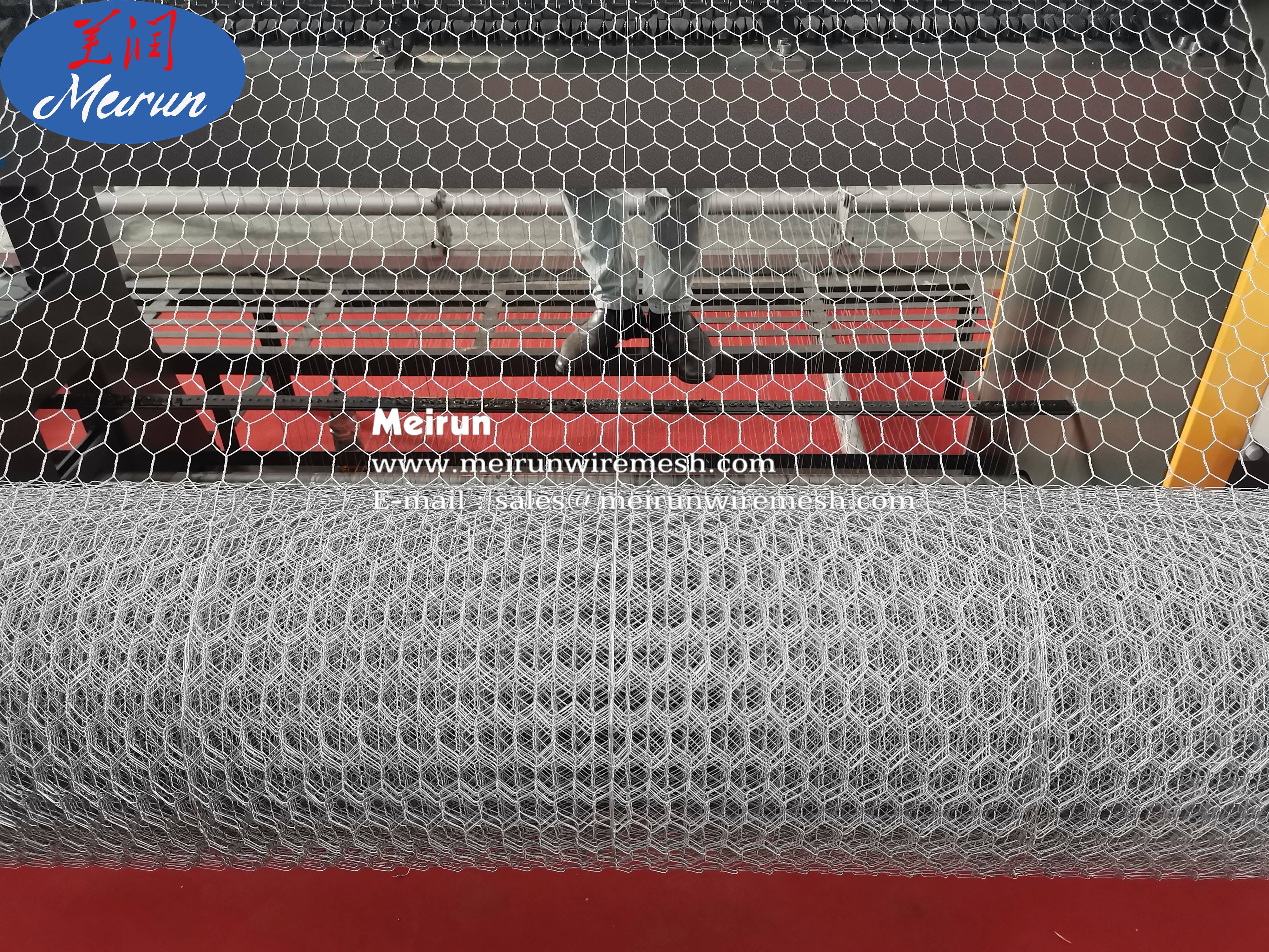 Hexagonal Wire Netting Machine 