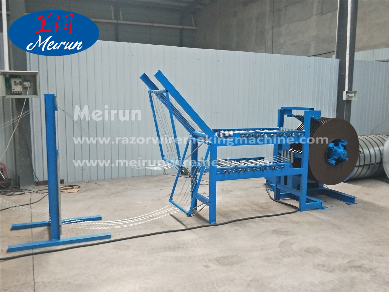 Barbed Wire Clips Razor Wire Machine