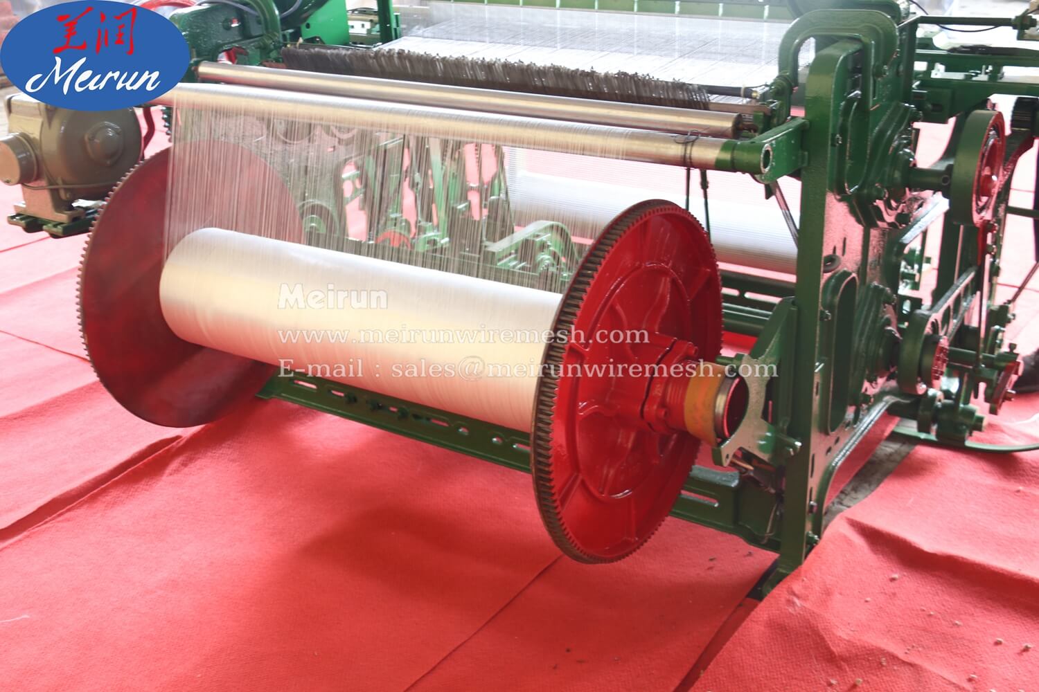 Fiberglass Loom Wire Mesh Making Weaving Machine