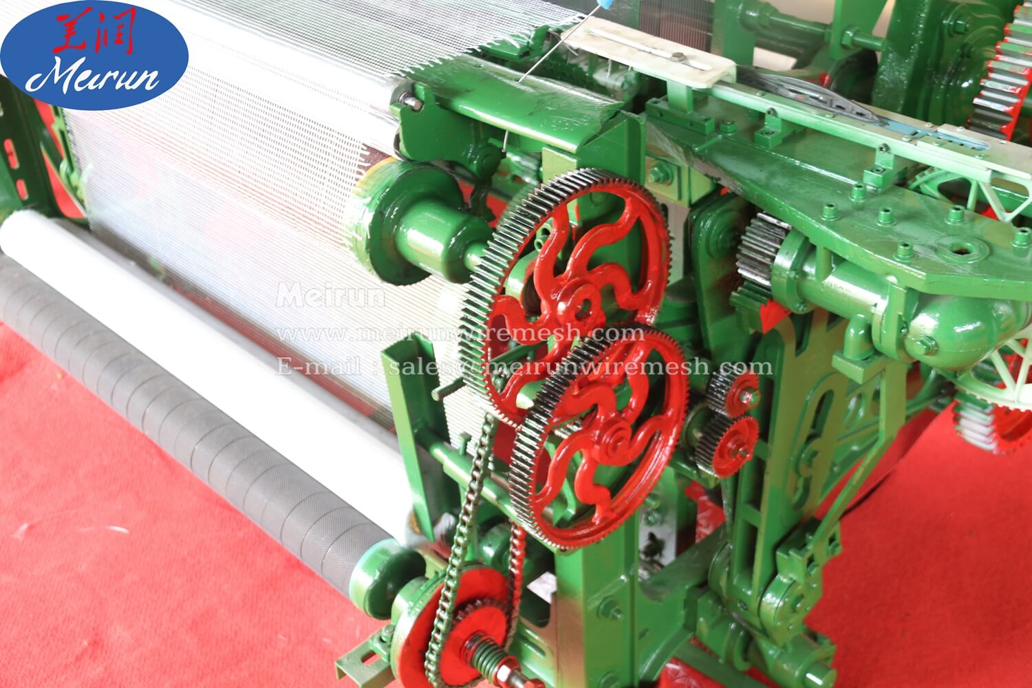 Fiberglass Mesh Coating Weaving Machine