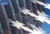 Factory new design 9 Strips Razor Barbed Wire Making Machine/Wire Razor Machine