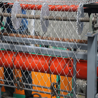 Hebei Meirun Full Automatic Galvanized Wire Chain Link Fence Machine