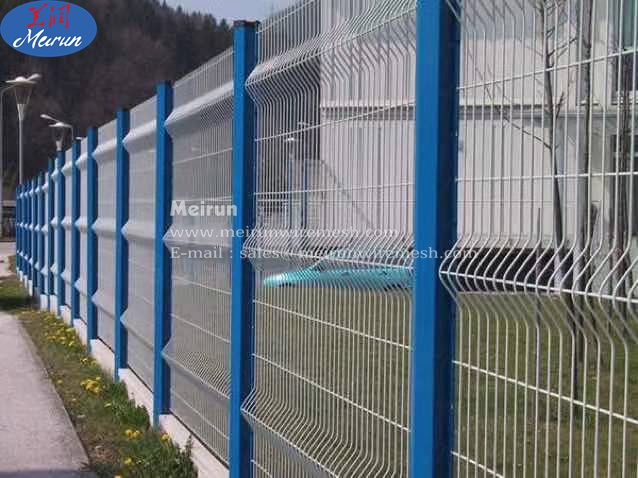 Welded Wire Mesh Fence Panels Galvanized Steel Wire Mesh Fence
