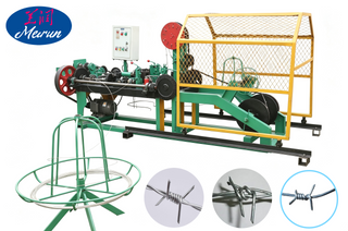 High-Performance Barbed Wire Fence-Positive And Negative Barbed Wire Making Machine