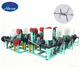 Galvanized Or Stainless Steel Barbed Wire Machine