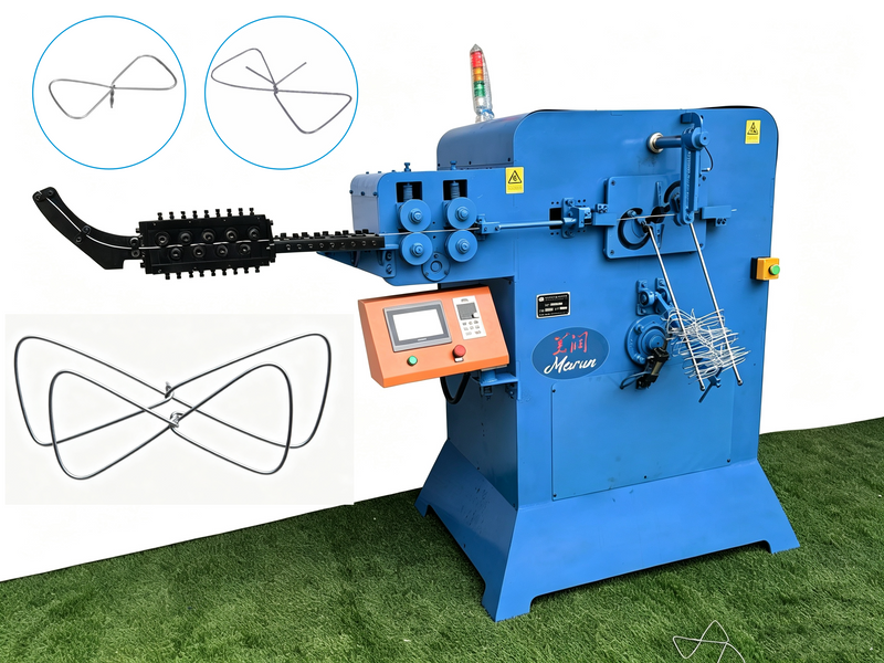 Industrial Wall Tie 225mm Butterfly Making Machine Adopted Sturdy Metal Core Material 