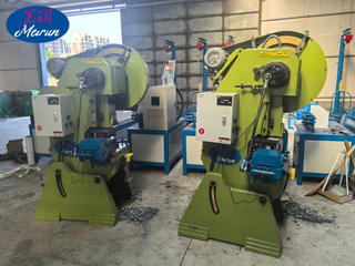 Razor Barbed Wire Clip Punching and Forming Machine From China
