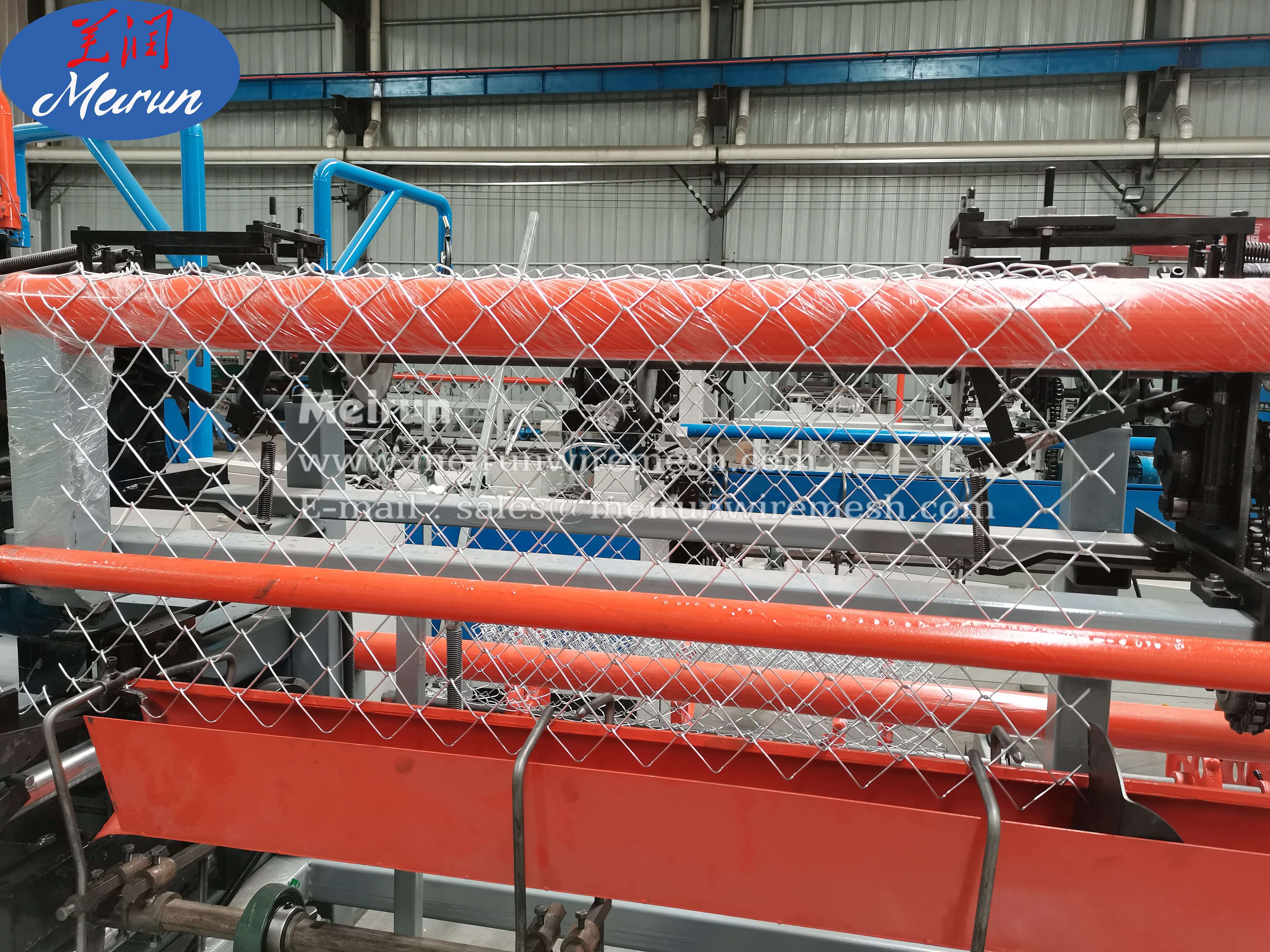 Double Wire Chain Link Fence Machine