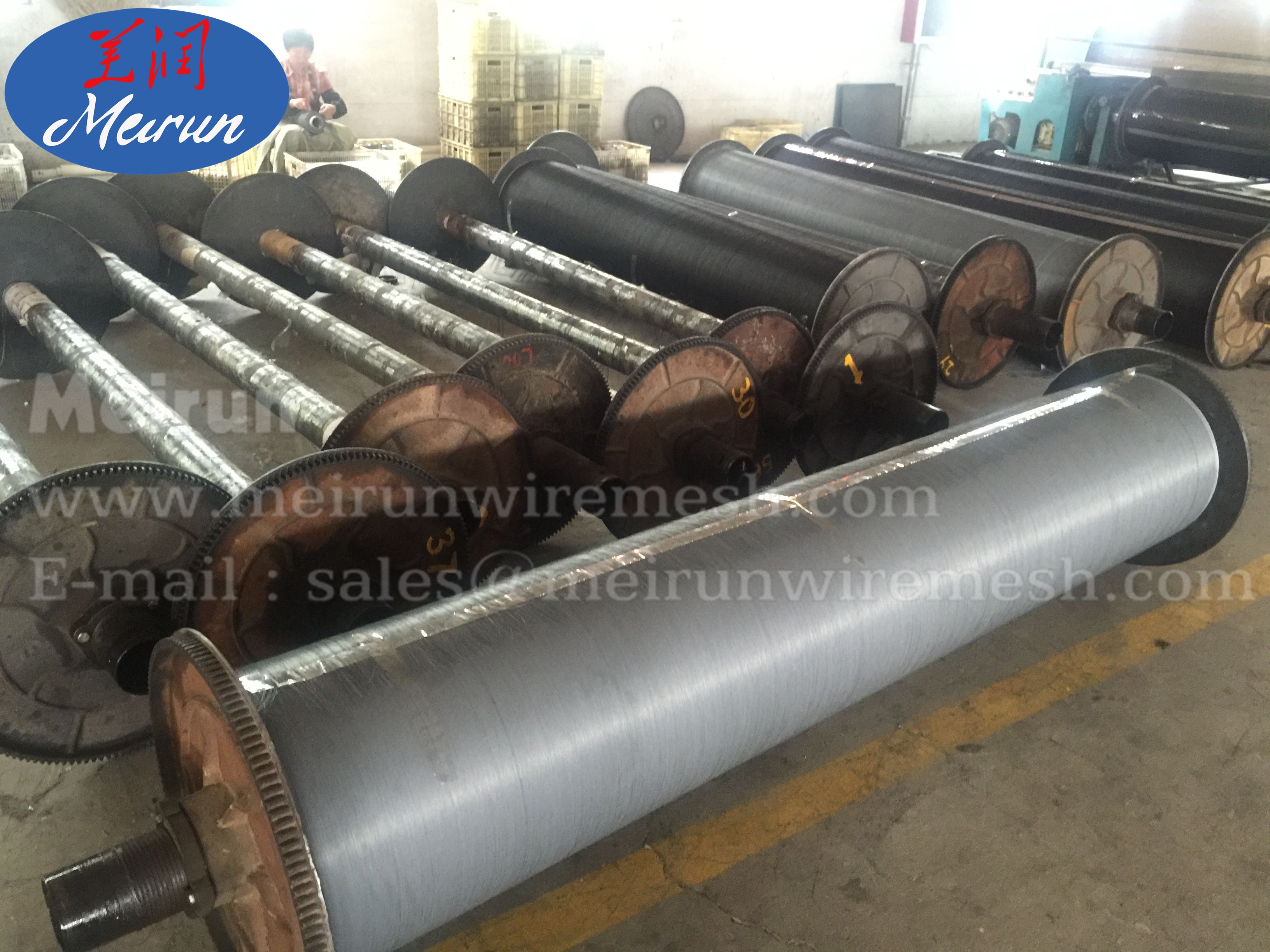 Fiber Glass Insect Screen Wire Weaving Machine