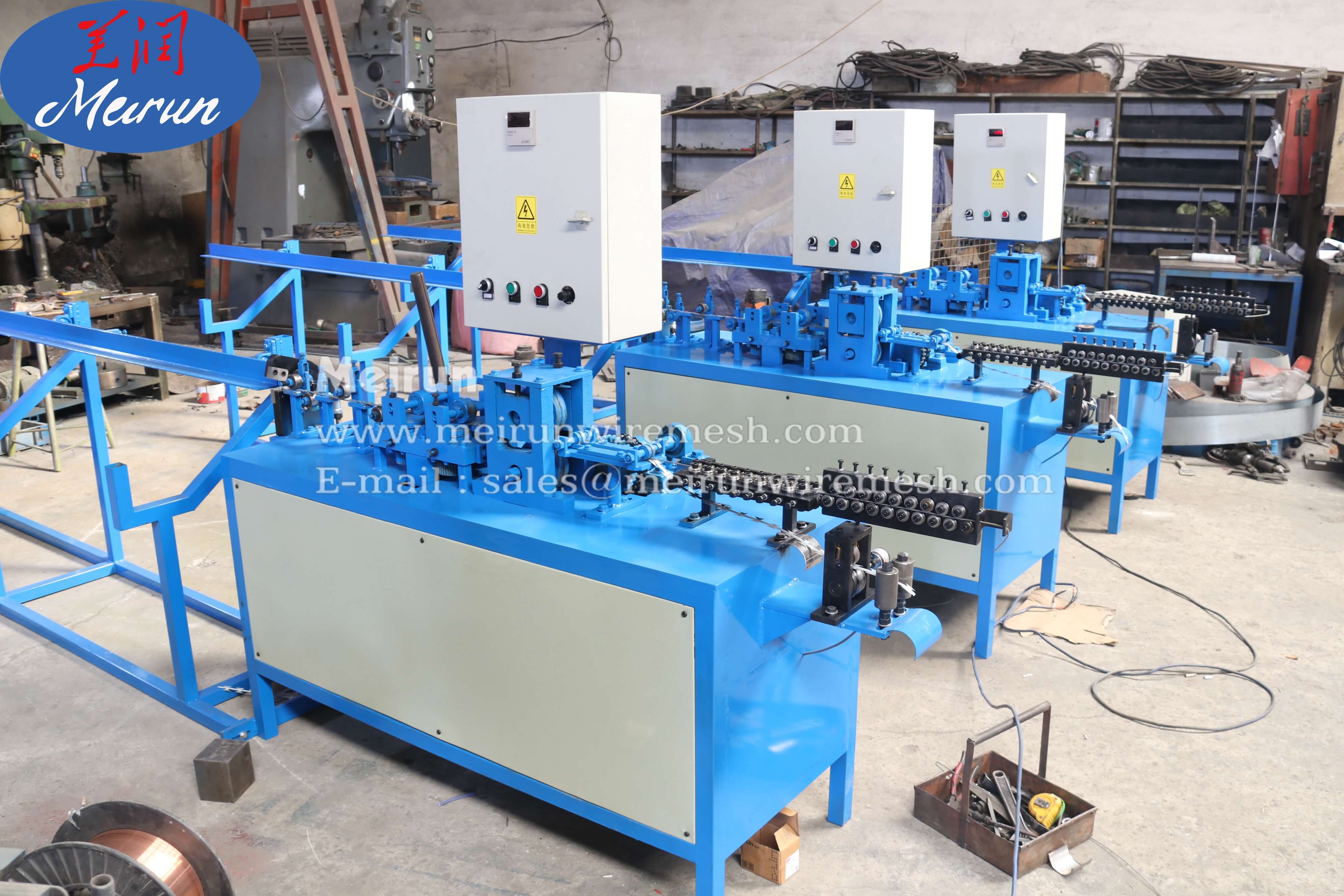 Razor Barbed Wire Straight Machine