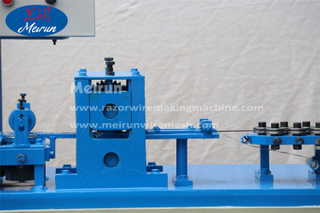 Barbed Wire Clips Razor Wire Welding Straightener And Cutting Machine