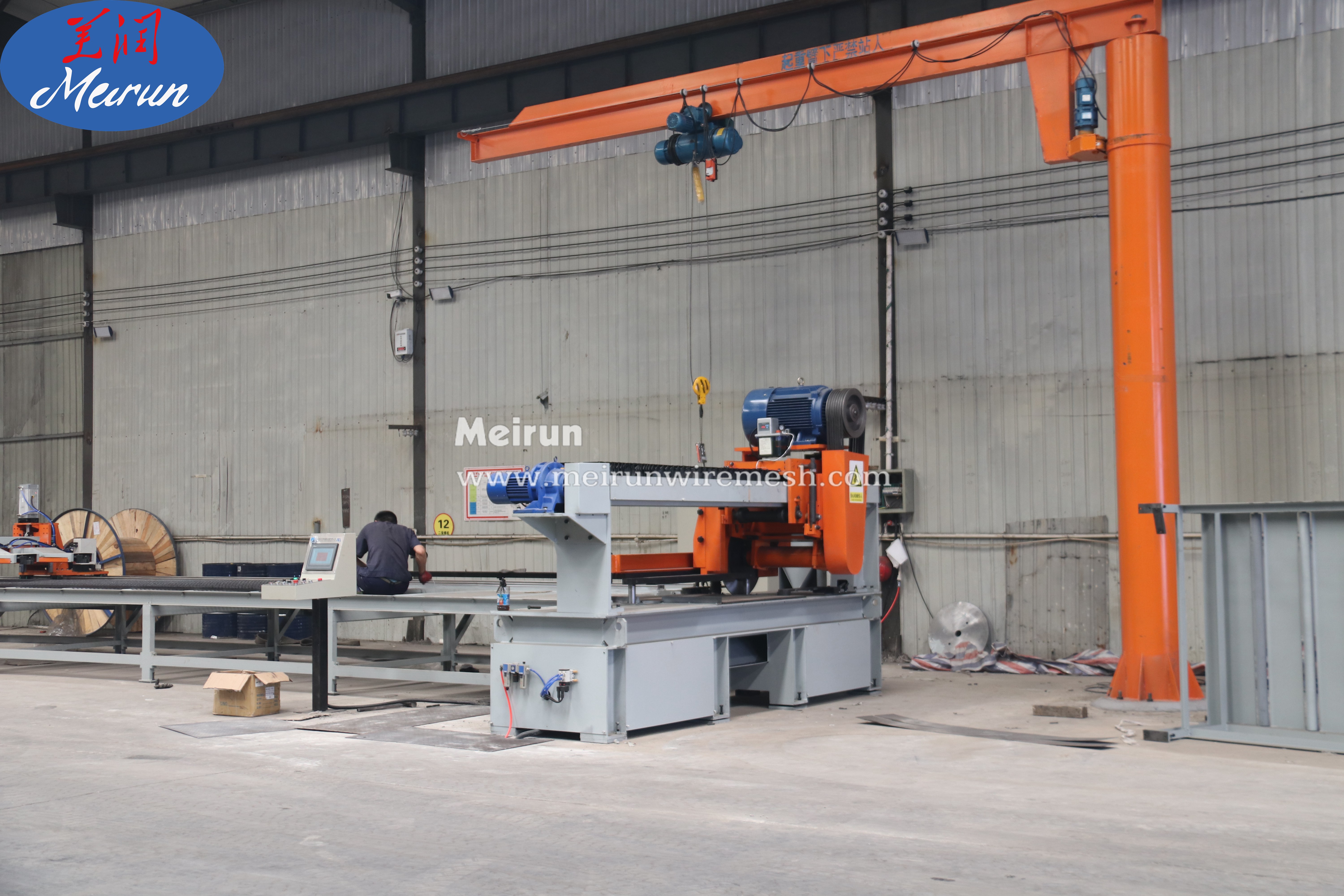 Hot Dipped Galvanized Steel Gratings Making Machine 